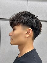 ニコ トウキョウ ロジック(nico TOKYO Logic)&nbsp;刈り上げアップバングスパイキーショートパーマスパイラルパーマ