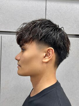 ニコ トウキョウ ロジック(nico TOKYO Logic) 刈り上げアップバングスパイキーショートパーマスパイラルパーマ