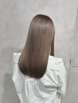 【セロ東辻井】シアーグレージュ/髪質改善トリートメント