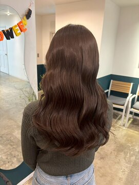 ヘアーブレイス(hair brace) 千葉駅/着物ヘア/大人ガーリー/ダークアッシュ/似合わせカット