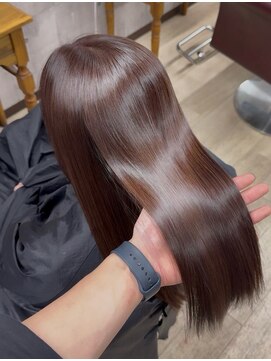 リリアン(ReLien) 美髪縮毛矯正×marron brown