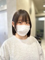 ヘアーサロンデフォーエバーヴィーダ(hairsalon de Forever vida)&nbsp;切りっぱなしボブ/髪質改善