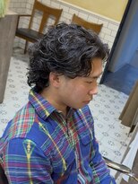 グルーマーズトウキョウ(GROOMER/S TOKYO) men's/メンズ/リバースセンターパート/サーフカール/神保町/眉毛