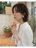 【パーマ初心者なら】　ちょこパ　カット+パーマ 　￥10450→￥9869