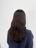 ラーム 福岡香椎店(rame) レイヤーカット、パープルラベンダー