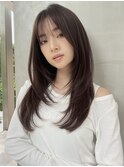 ハッシュカット ハッシュレイヤー 顔周りレイヤー 表参道青山