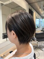 ヘア デザイン リスク(HAIR DESIGN RISK)&nbsp;【RISK 飛澤広偉】可愛い ベリーショート・大人ショート丸み