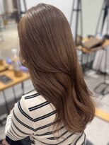 リアン 本厚木(LIAN) ミルキーベージュレイヤーカット韓国巻き