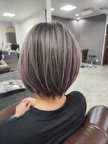 サロンアンドスパ ピュア 坂戸店(salon＆spaPURE)&nbsp;透明感グレージュの白髪ぼかしハイライト