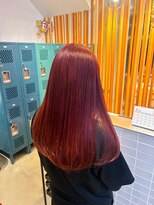 LARANJE　広島本通り店【ラランジェ】【9月1日 NEW OPEN(予定)】&nbsp;艶感ボルドーレッドロング