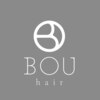 ボウヘアー(BOU hair)のお店ロゴ