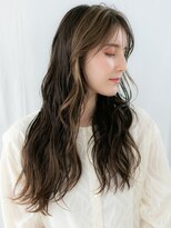 ドクターズサロン LAB 小山店&nbsp;大人美人エアリーダブルカラーふわゆる巻ロングf小山20代30代