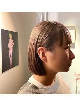 スイウ(suiu) ラベンダーベージュショート