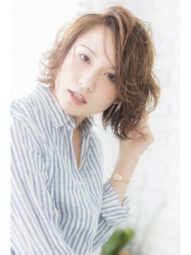 アジールヘア 池袋東口店(agir hair) 大人可愛いウェービーボブ♪【池袋】【池袋東口】【池袋駅1分】