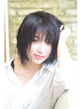 ビーハイブ 一番町店 アヴェダ(BEHIVE) 『２０代女性にオススメ』　濡れっぱなし☆ボブ