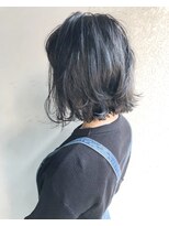ヘアーアンドアトリエ マール(Hair&Atelier Marl) 【Marl】ハイライト入りブルーグレージュ♪