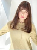 ★岡田有加★20代30代/Aライン鎖骨下ミディ