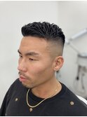 濡れパン&震災刈り×ハイスキンフェード