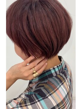 ヘアポジション 泉店(HAIR Position) ピンクベージュカラー