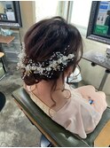 ヘアセット/ヘアメイク/巻きおろし/逆毛/卒業式[新宿/新宿駅]