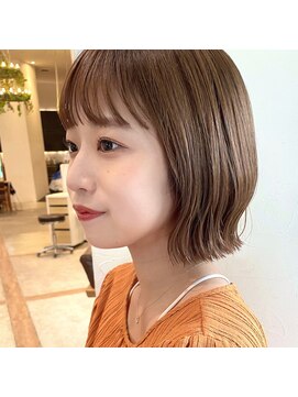 ガーデン ムサシコスギ(GARDEN MUSASHIKOSUGI) ぷつっとBOB/ベージュカラー/似合わせカット/大人かわいい