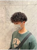 波巻きスパイラルパーマ