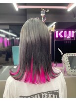キジ(KIJI)&nbsp;★インナーカラー★フラッシュピンク　詳細はブログまで