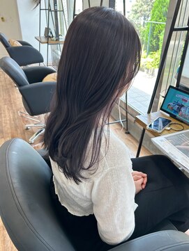 シエルバイアフロート(ciel by afloat) 〇ラベンダーグレー イヤリングカラー インナーカラー