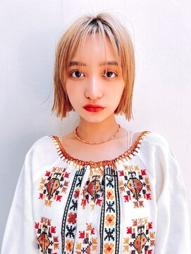 ロジッタ(ROJITHA) 【ROJITHA表参道原宿】ミニボブ×ブロンド