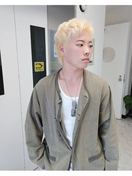 パープル(purple) 抜きっぱなしスパイキーショート