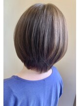 ヘアーライトナウ(hair Right Now) ひし形フォルム＊丸みのあるミディアムボブ