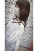 黒髪揺らぎレイヤー