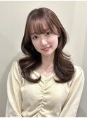 韓国風/レイヤー/小顔/前髪/顔まわり/姫カット