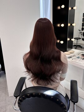 エトバイイオエ(et by ioe) 黒髪/ボブルフ/ネビージュ/小顔/ワンレン/髪質改善/グレージュ