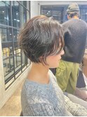 クセを活かしたショートスタイル