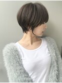 前髪ありなし面長丸顔/20代/30代/40代/ショート/ボブ【倉田】