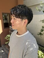 ココカラヘアー ニコ(cococara hair nico)&nbsp;刈り上げマッシュ/メンズパーマ/スパイラルパーマ