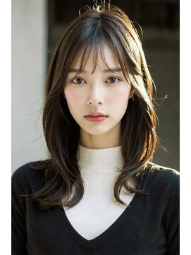 ラックスビーギャラリー なんば駅前店(LUXBE GALLERY) 黒髪/グレージュ/ミルクティーベージュ/髪質改善【難波】