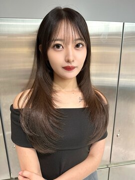 ロンドミラー 博多店(Lond Mirror) 韓国顔周りカット小顔に見せるヘア黒髪カタログ髪質改善福岡博多