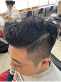 【ツーブロック刈り上げ】