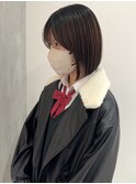 【YOKE】くすみベージュラベンダーミルクティーベージュレイヤー