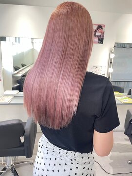 キング 枚方店(K!ng) 縮毛矯正髪質改善ハイライトレイヤーカット枚方美容室エクステ