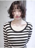 【表参道】ボブ、ボブカット、巻き髪、切りっぱなしボブ