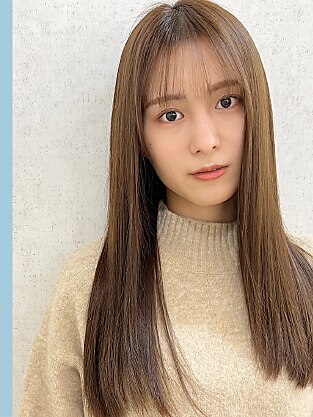 《うるさら★★》美髪縮毛矯正+カラー+カット \14500⇒\11000