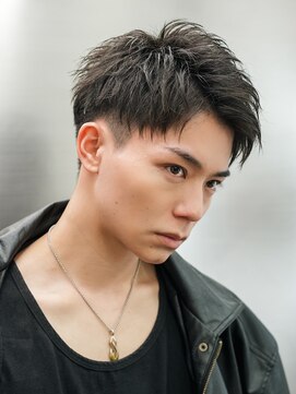 リップス 天神(LIPPS) 【LIPPS天神】ツーブロック刈り上げアップバングショート