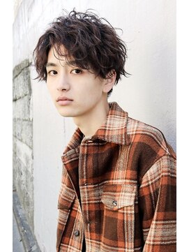 カナン(CANAAN) ★メンズヘア★セミウェット無造作ショートマッシュ★