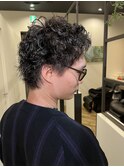スパイキーショート/メンズ/パーマ/京都/河原町