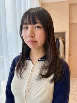 オン キャナルシティ博多前店(on) 【晴音】ミディアムレイヤー/ミディアム/20代