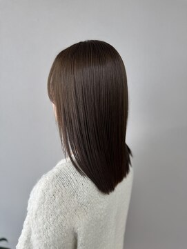 王道グレージュ×髪質改善トリートメント