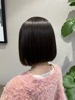 スリー(Three)&nbsp;【大人ボブ×グレージュ】